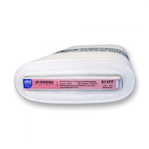Fusible Featherweight Interfacing for Apparel and Crafts by Pellon #911FFPWHT - 20&quot; Wide - Sold by the Continuous Yard