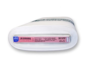 Fusible Featherweight Interfacing for Apparel and Crafts by Pellon #911FFPWHT - 20" Wide - Sold by the Continuous Yard