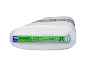 Quilter&#39;s Grid 1 inch Gridded Fusible Non-woven Interfacing by Pellon - #820 - 45&quot; Wide - Sold by the Continuous Yard