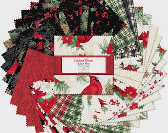 Aunt Grace Goes Scrappy 10x10 Quilt Cotton Layer Cake by Judie
