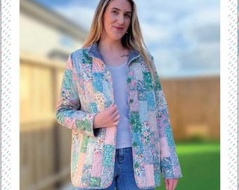 Laura Jacket Plus Sizes Pattern | CAMM188P | Sizes XL - 6XL | From