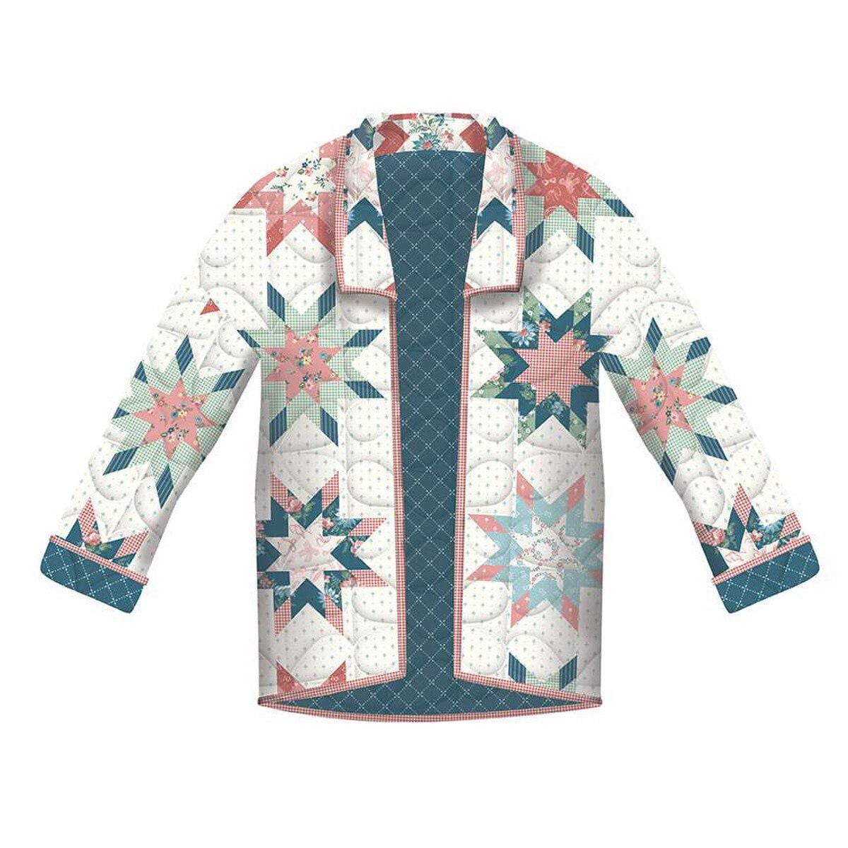 ジャケット・アウター loose quilting vintage blouson /remer Quilted Jacket Pattern by Paula Mckinlay #P204-JACKET - Printed