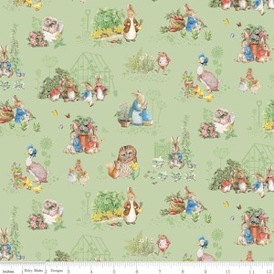 Peter Rabbit and Friends Panel Boxed Quilt Kit From Riley Blake Designs ...