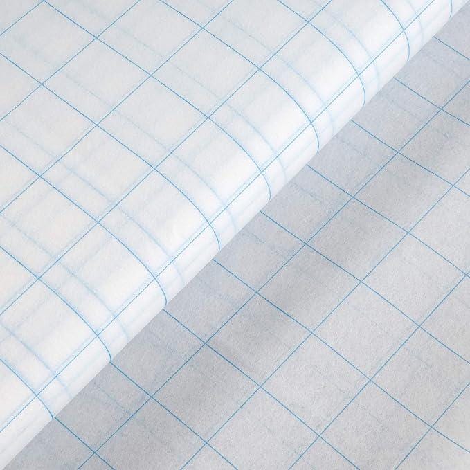 Tru-grid 1 Inch Gridded Lined Interfacing by Pellon #810-WHITE - 44 ...