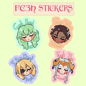 Stickers vinyle Fire Emblem Three Houses