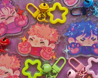 JJK Kitty Keychain