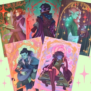 Impresiones A5 de Critical Role