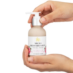 Micro Dermabrasion Facial Paste, Exfoliant.