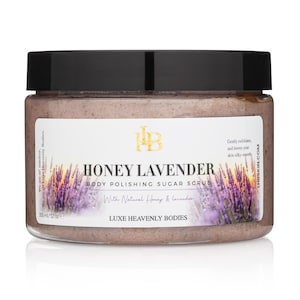 Honey Lavender Body Polishing Scrub