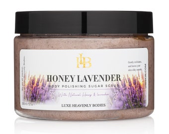 Honey Lavender Body Polishing Scrub