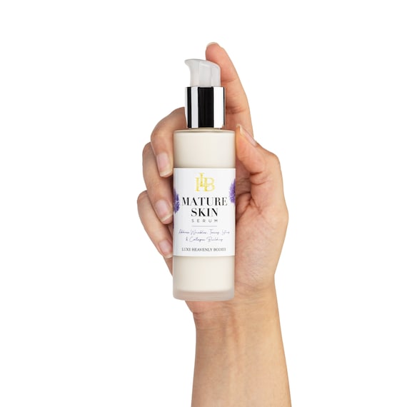 Mature Skin Serum, Firm, Tone, Lift. For fine lines & wrinkles