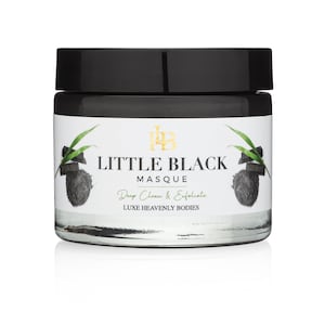 Little Black Masque, máscara de carvão ativado para limpeza profunda dos poros