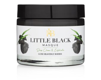 Little Black Masque, Activated Charcoal Mask for Deep Pore Cleaning