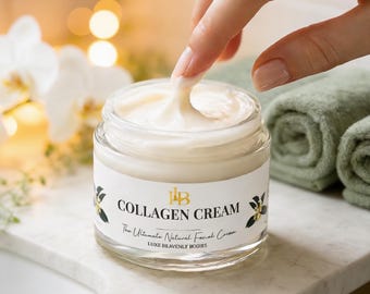 Collagen Cream, Facial Cream with Peptides