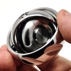 MechEDC EDC Gyroscope, Stainless Steel, Hand Fidget, Stress Relief, Focus Toy GEN2 Deluxe Edition