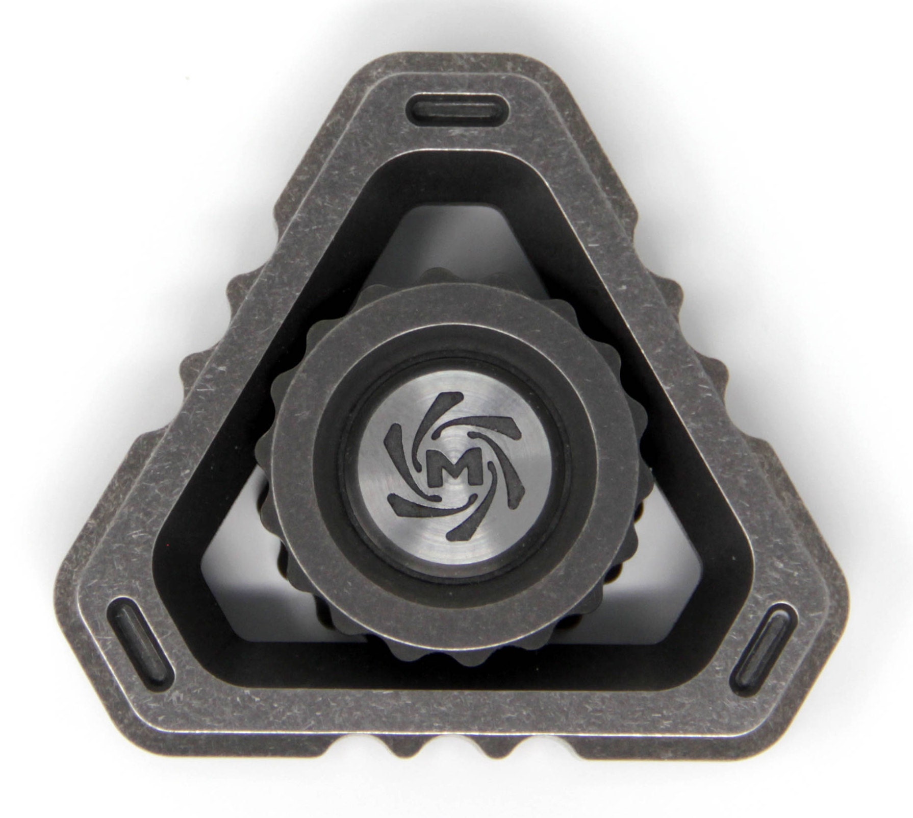 Aluminum Deltacore Triangle Fidget Spinner Mechforce