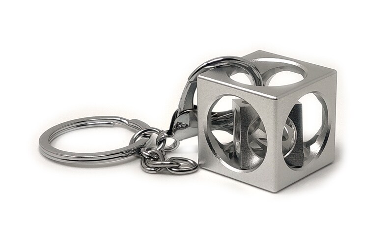 Infinity Cube Cube in Cube in Cube Fidgeting Toy Keychain Etsy