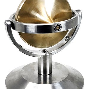 Precision Gyroscope Model, Desktop Art High End Office Toy for Science Education