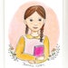 see more listings in the Literary Heroine Prints section