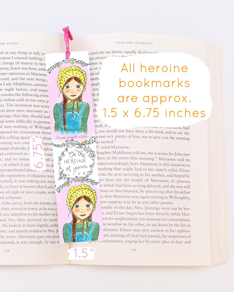 Nancy Drew Bookmark Illustrated Bookmark Literary - Etsy
