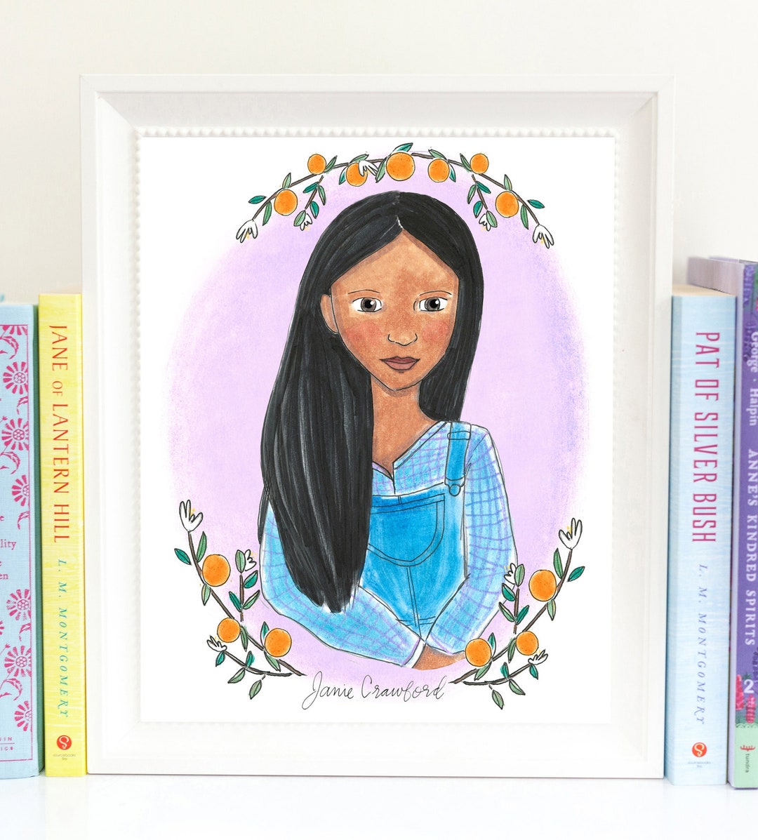 Janie Crawford Literary Heroine Art Print Illustrated Their Eyes Were