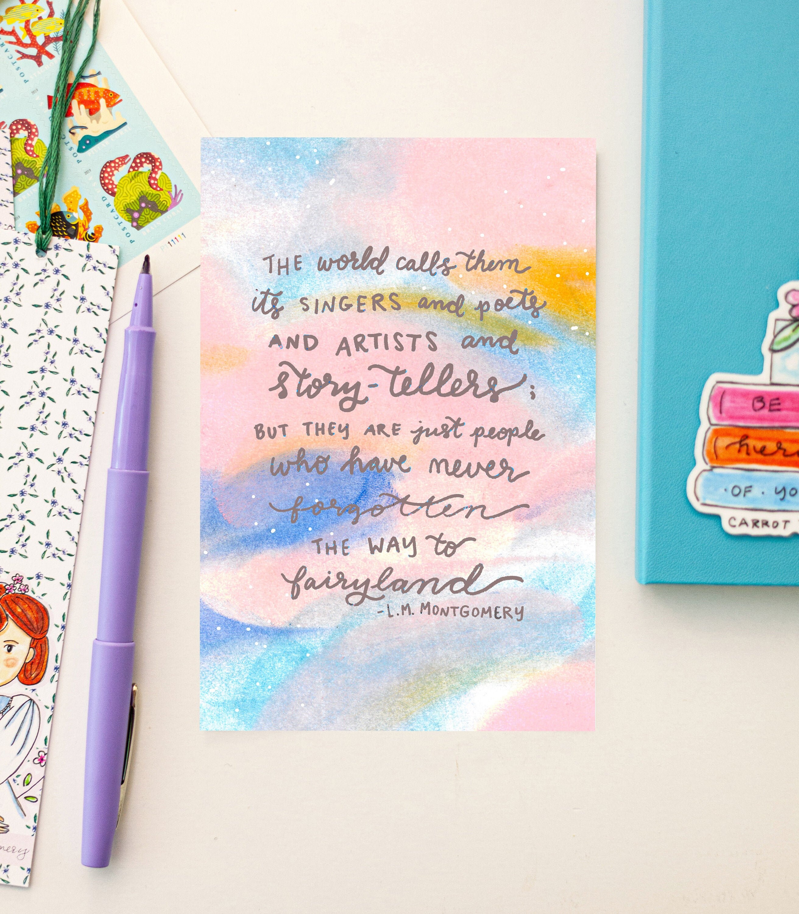 The Way to Fairyland Postcard - Anne of Green Gables - Lucy Maud Mont…