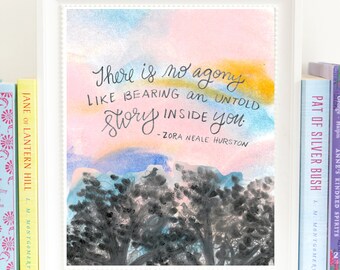 Tell Your Story Art Etsy