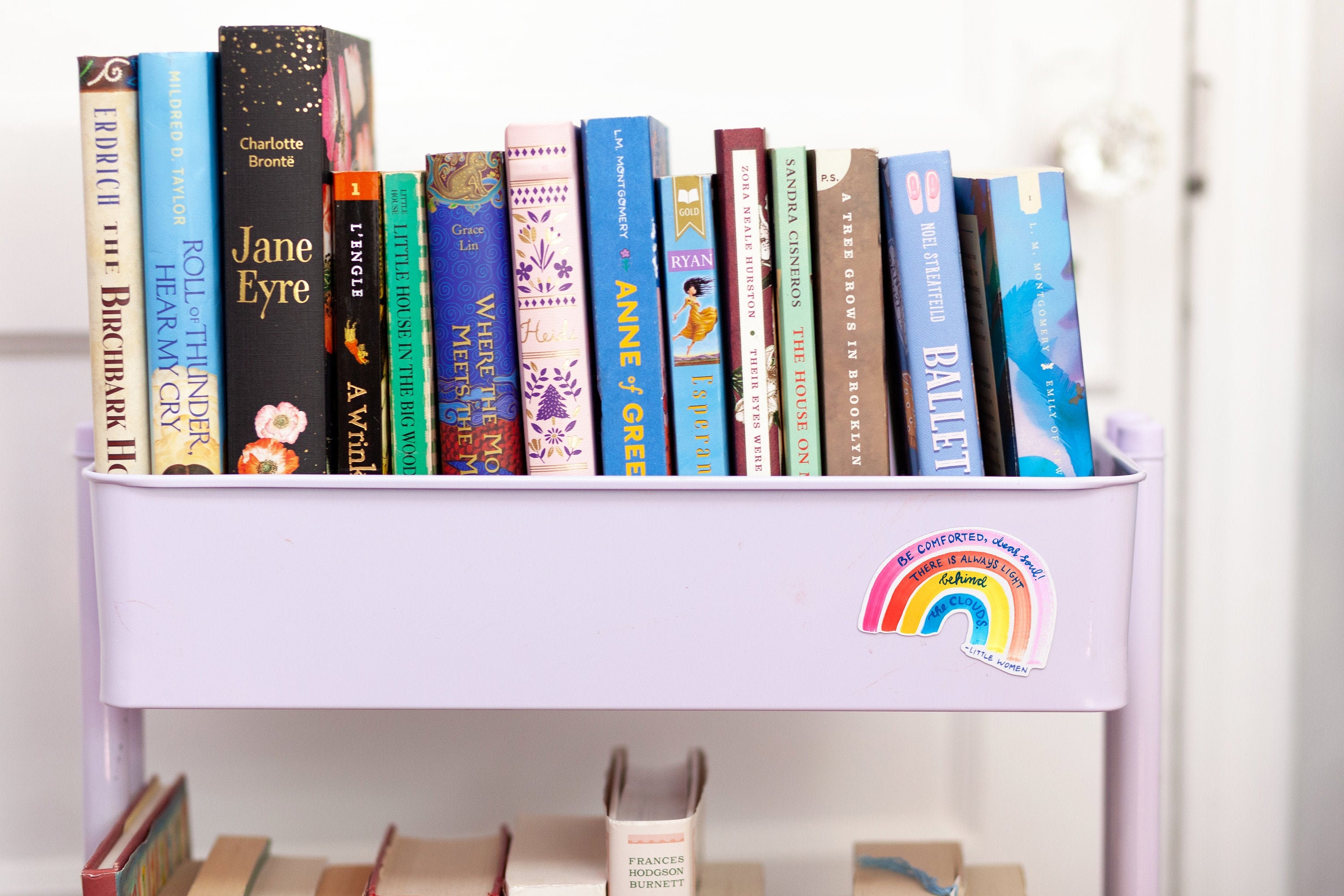 Little Women Rainbow Magnet - decorative magnet - book cart magnet