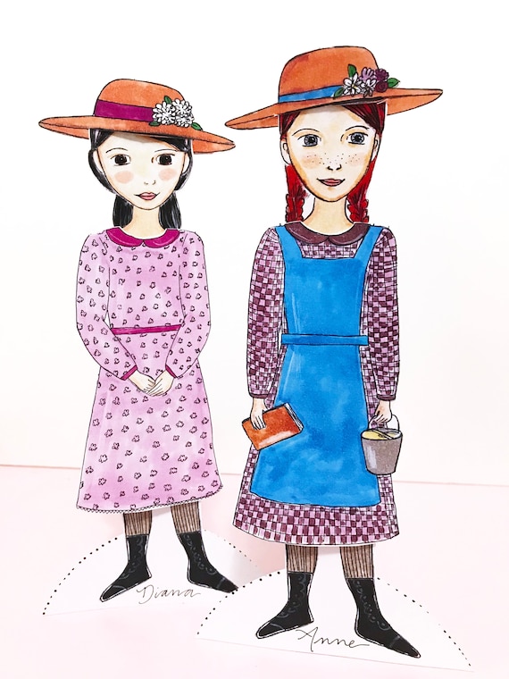 anne of green gables paper dolls