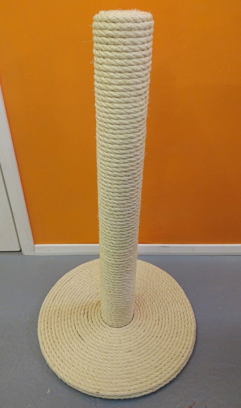 Cat Scratching Post 100 Natural Sisal Rope Top Quality Cat Etsy