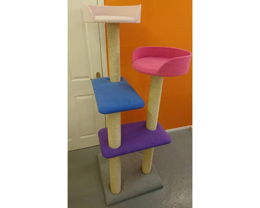 Luxury Large Cat Tree Furniture with 2 Large Cat Beds Etsy