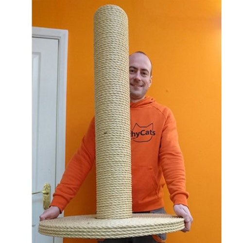 The World's BIGGEST and STRONGEST Cat Scratching Post Etsy