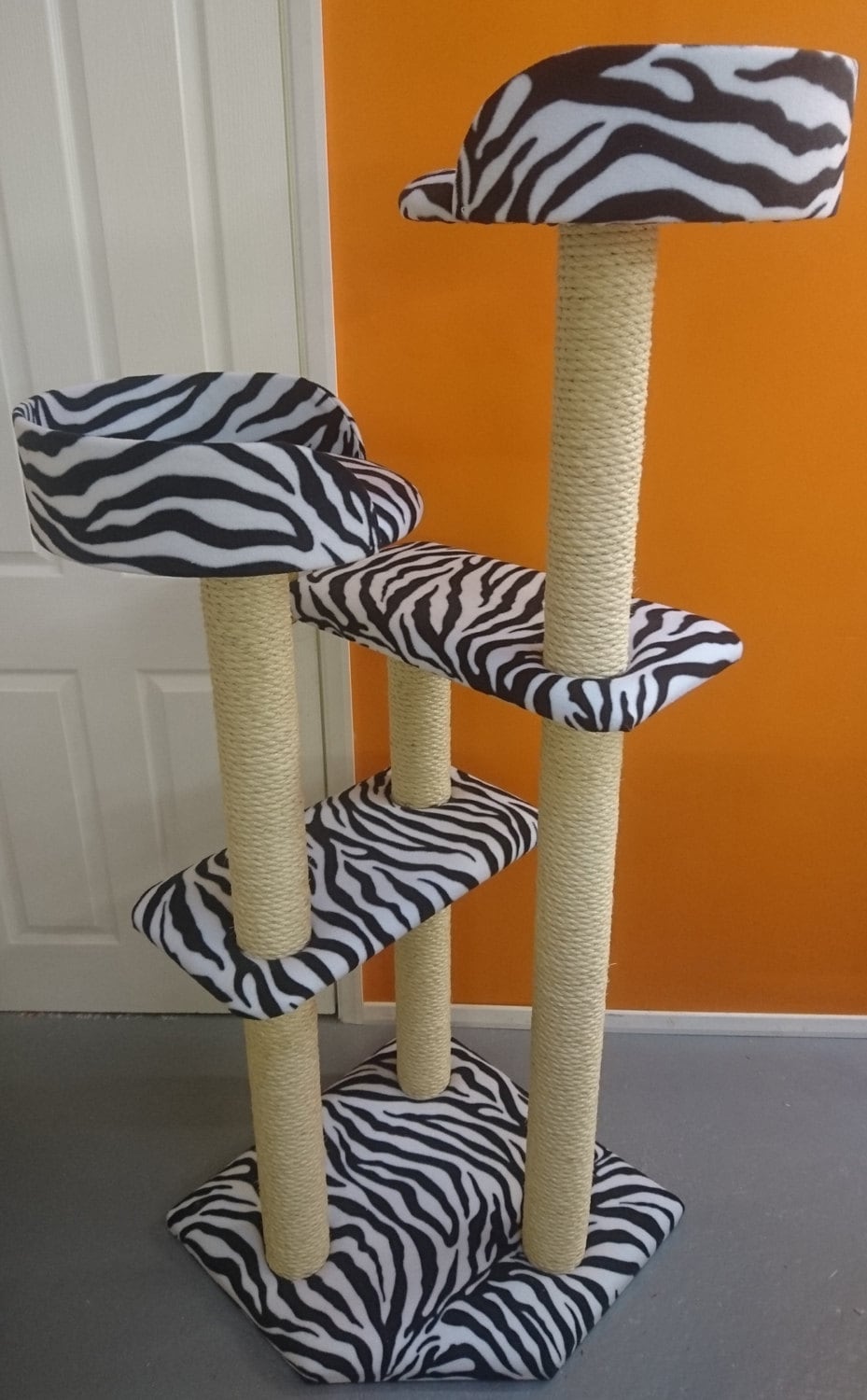 Luxury Large Cat Tree Furniture With 2 Large Cat Beds Etsy UK