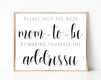 addressee sign etsy