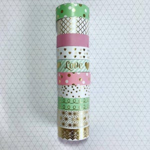 Rubor - Recuerdos de Michaels - Muestras de papel washi de 24"