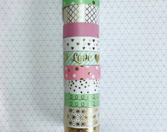 Blush - Michaels Recollections - 24" Washi Samples