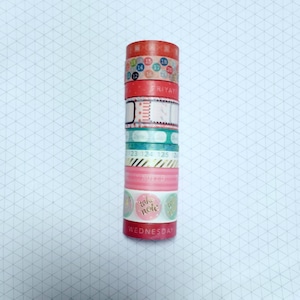Diario - Michaels recuerdos Washi caja - 24" Washi muestras