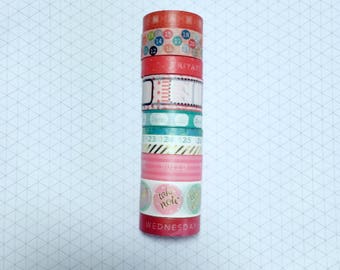 Journaling - Michaels Recollections Washi Box - 24" Washi Samples