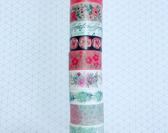 Florals - Michaels Recollections Washi Box - 24" Washi Samples