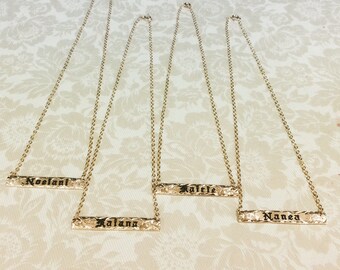 6mm Horizontal Gold Filled Hawaiian 