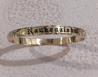 6mm gold filled Hawaiian bracelet