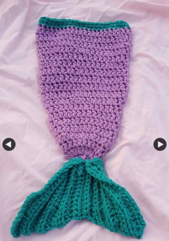 baby mermaid tail blanket