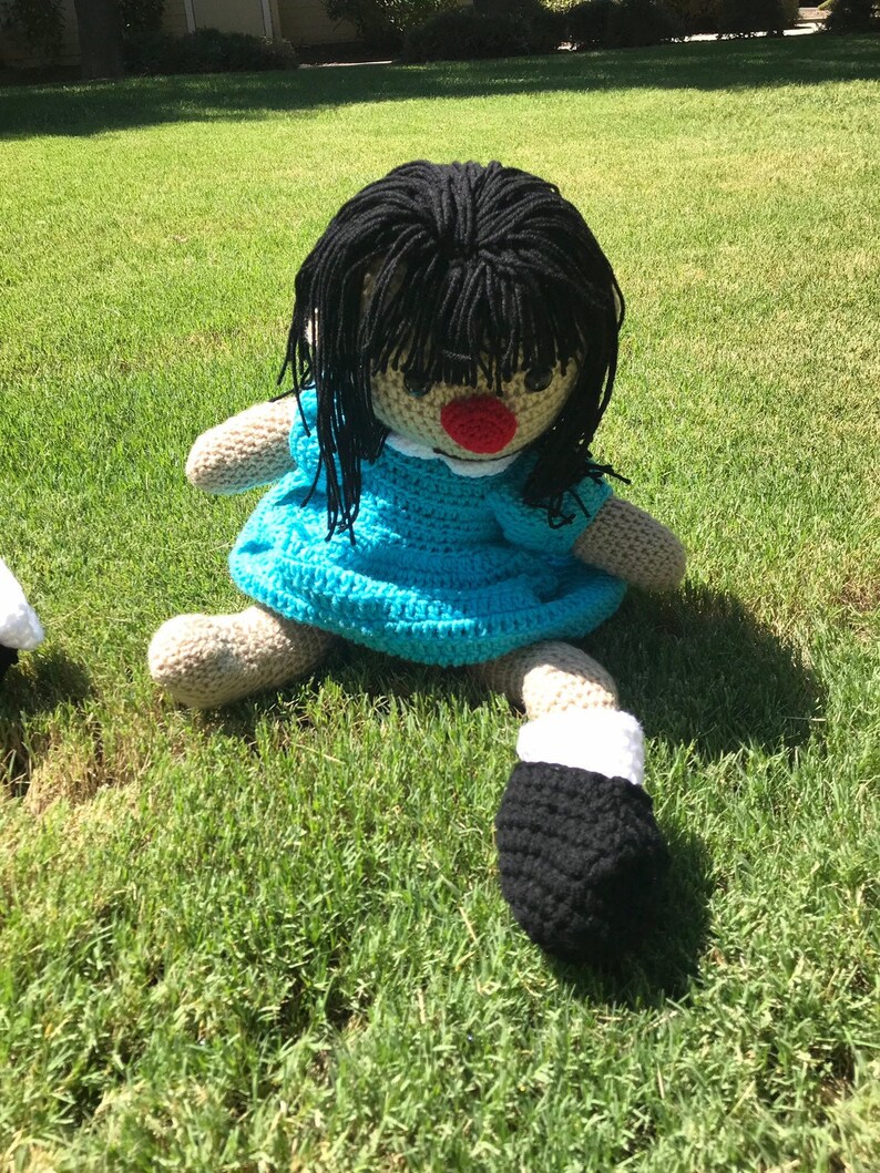 Big Molly Crochet Molly Big Comfy Couch Doll Molly The Etsy