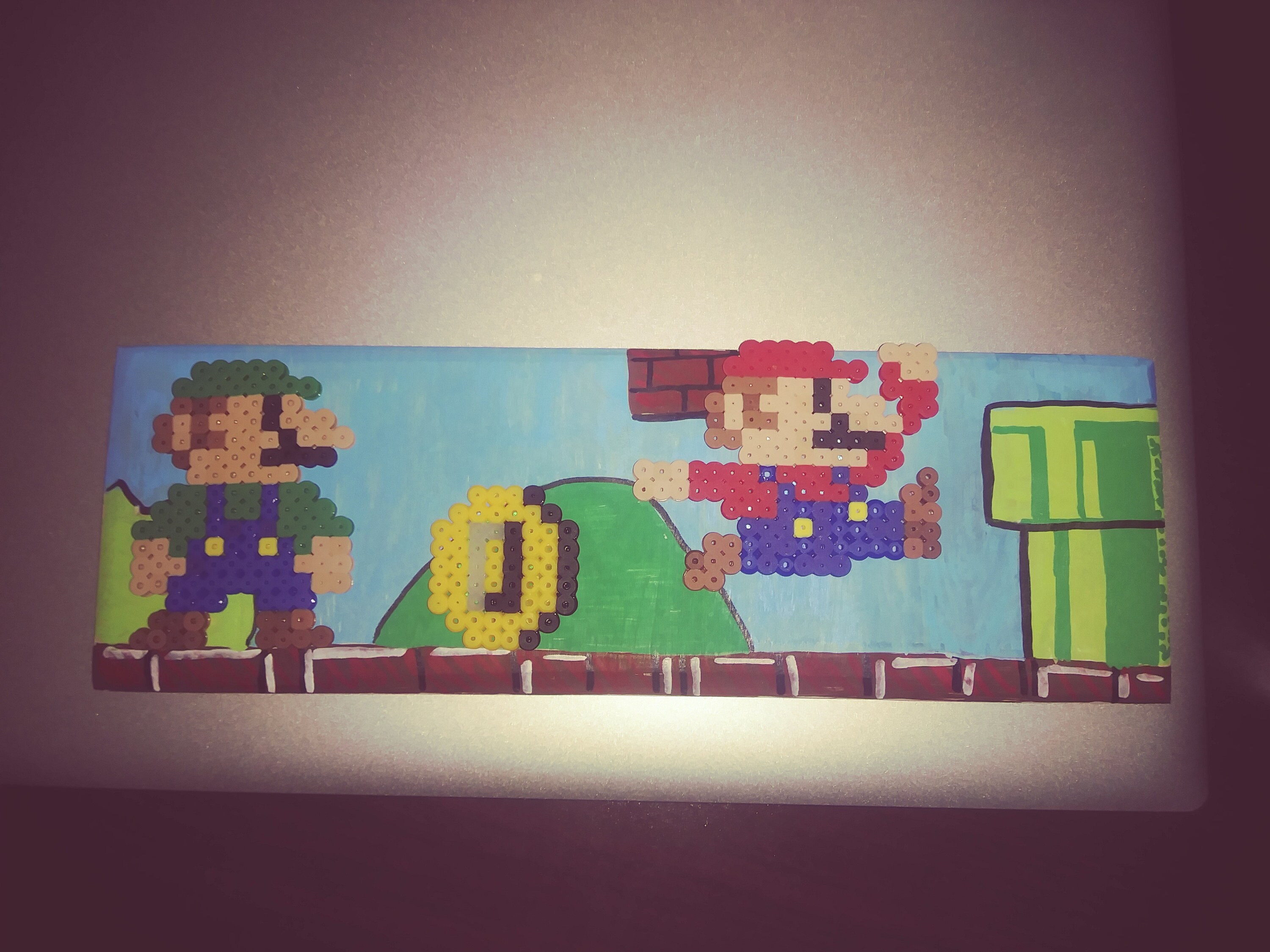 Mario Brothers Wall Art Etsy