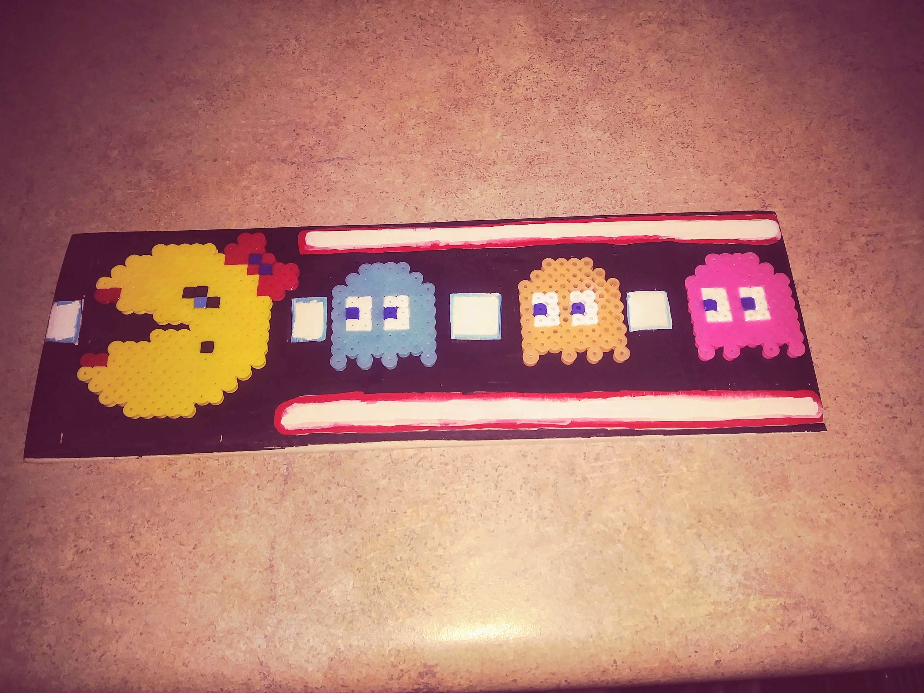 Señora PacMan Arte de la Pared Etsy