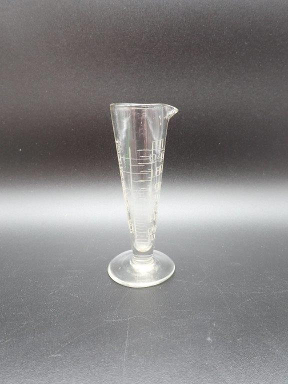 Vial Glass Measure Glass Measure Liquid Measure 4 Etsy