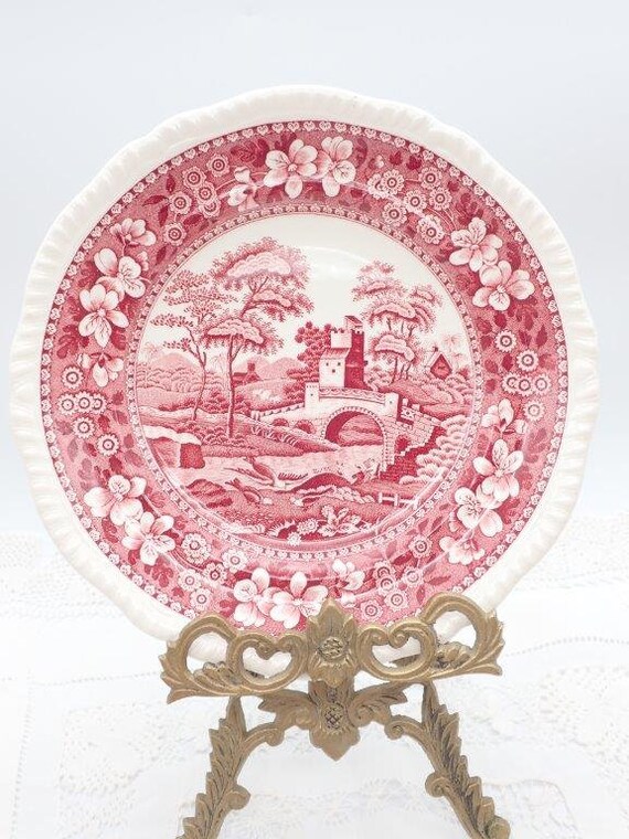 Salad Plate Spode China Copeland Spode Spode's Tower Etsy