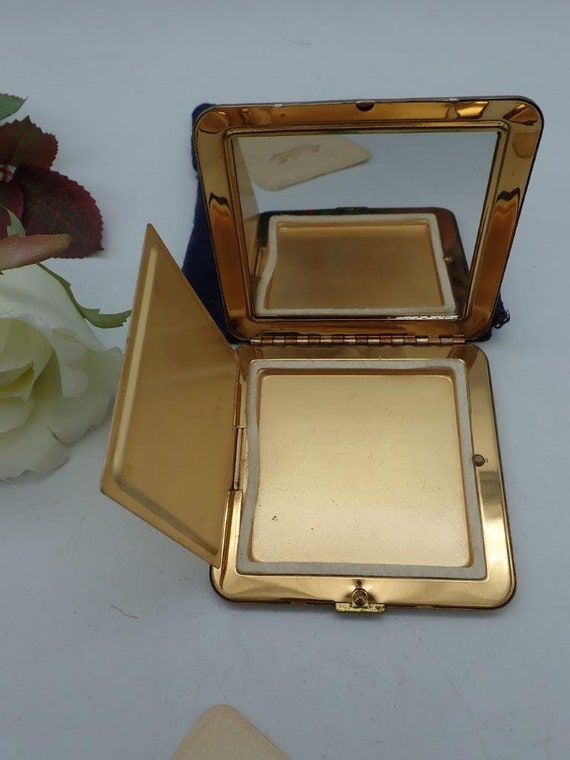 Parker Pen Wadsworth Mirror Compact, Powder Puff, Vin… Gem