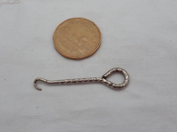 Tiny Antique Button Hook, Antique Button Hook, Button Hook, Small