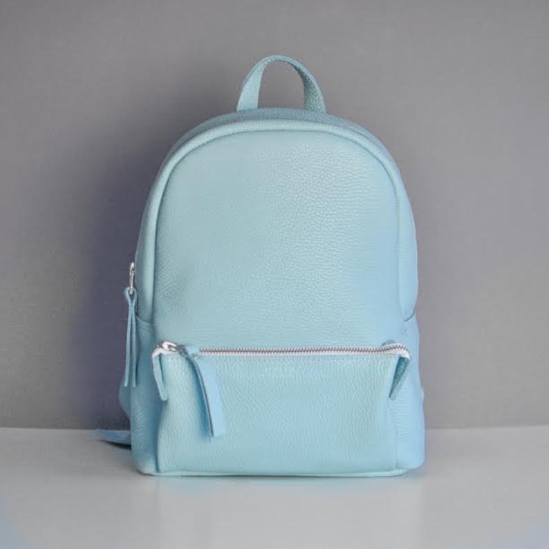 Pilot S Aqua Leather backpack